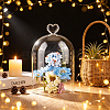 Heart Arch Glass Dome Cover DIY-WH0933-20F-4