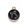 Alloy Enamel Pendants ENAM-S124-01A-08E-2