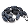 Natural Weathered Agate Beads Strands G-A321-B02-02-5