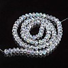 Electroplate Glass Beads Strands EGLA-A044-T8mm-L19-2