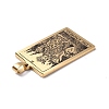 201 Stainless Steel Pendant LS-STAS-B033-01G-03-3