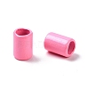 Column Rack Plating Spray Painted Alloy Beads for Jewelry Making PALLOY-F291-01M-1