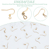 100Pcs 316 Surgical Stainless Steel Earring Hooks STAS-UN0058-62-5