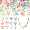 50Pcs Acrylic Pendants PALLOY-TAC0144-1