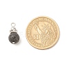 Natural Lava Rock Pendants PALLOY-JF01517-3