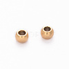 Barrel Ion Plating(IP) 304 Stainless Steel Beads STAS-F098-01-1