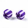 Handmade Polymer Clay Beads Strands CLAY-N010-074-05-4