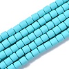 Handmade Polymer Clay Bead Strands X-CLAY-ZX006-01-77-2