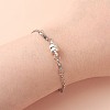 10 Sets 2 Colors Brass Magnetic Clasps KK-CJ0001-90-6