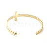 304 Stainless Steel Cuff Bangles BJEW-G685-01D-3