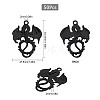 Alloy Pendents FIND-SC0003-48-2
