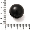 Natural Black Obsidian Sphere Beads G-I359-03-3