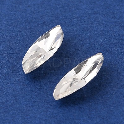 80Pcs 4 Style Pointed Back Glass Rhinestone Cabochons RGLA-FS0001-02-1