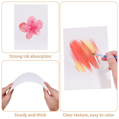 50Pcs Paper Blank Greeting Cards DIY-WH0750-187-1
