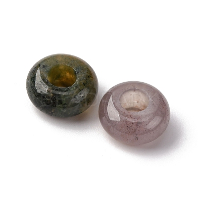 Natural Indian Agate European Beads G-Q503-03-1
