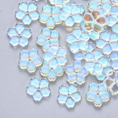 Transparent Glass Beads GLAA-S190-006C-01-1