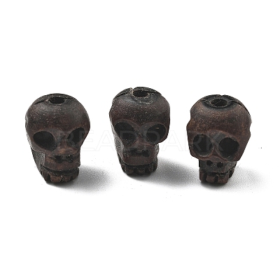 Carved Wood Beads WOOD-Q060-02B-1