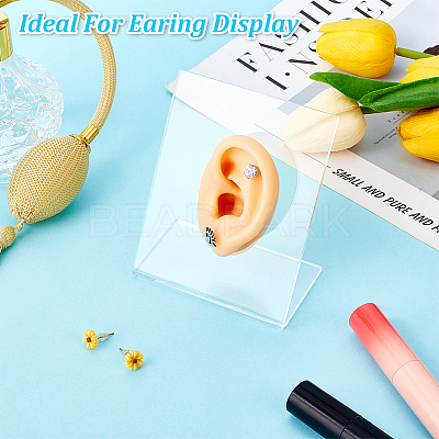 Soft Silicone Left Ear Displays Mould EDIS-WH0021-14B-1
