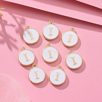 Golden Plated Alloy Charms X-ENAM-S118-01I-1