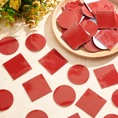 72Pcs 2 Style Hot Melting Acrylic Pre-cut Double Sided Acrylic Adhesive Foam Tape DIY-BC0004-71-1