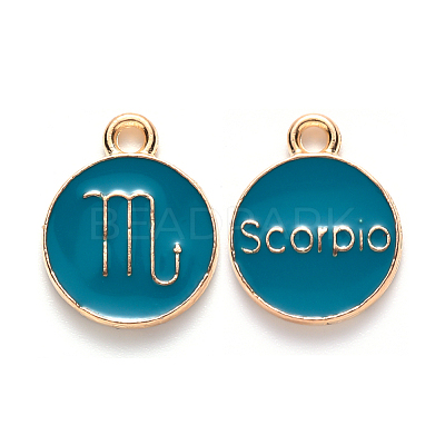 Alloy Enamel Pendants LS-ENAM-S124-01A-05L-1
