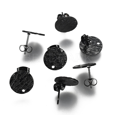 304 Stainless Steel Stud Earring Findings STAS-I157-11B-B-1