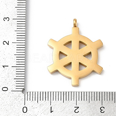304 Stainless Steel Pendants LS-STAS-Z120-01F-G-1