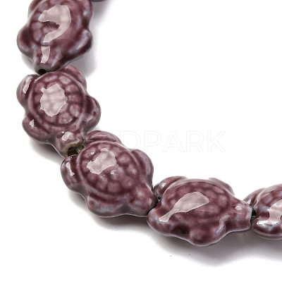 Handmade Porcelain Beads Strands LAMP-G140-02K-1
