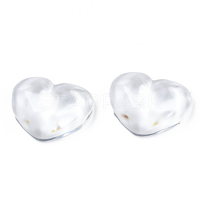 Transparent Resin Cabochons CRES-N031-003A-A01-1