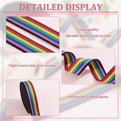 10 Yards Candy Color Polycotton Ribbon OCOR-BC0006-96A-1