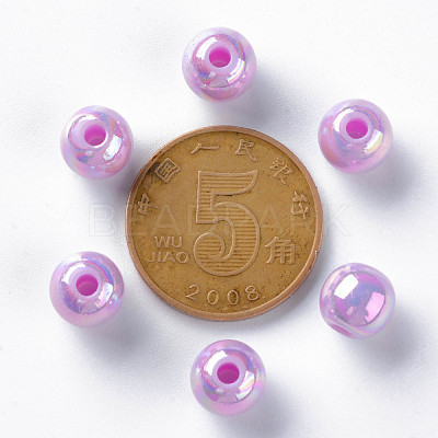 Opaque Acrylic Beads MACR-S370-D8mm-A03-1
