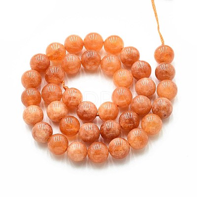 Natural Quartz Beads Strands G-N355-10mm-44-1