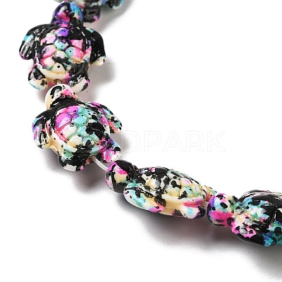 Synthetic Turquoise Dyed Beads Strands X-G-P507-05H-1