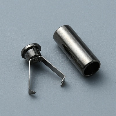Alloy Shoelace Protector Tips FIND-WH0032-46B-1