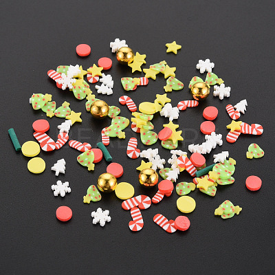 Handmade Polymer Clay Sprinkles Mix X-CLAY-N006-155-1