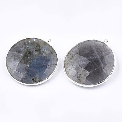 Natural Labradorite Pendants G-T112-29A-1