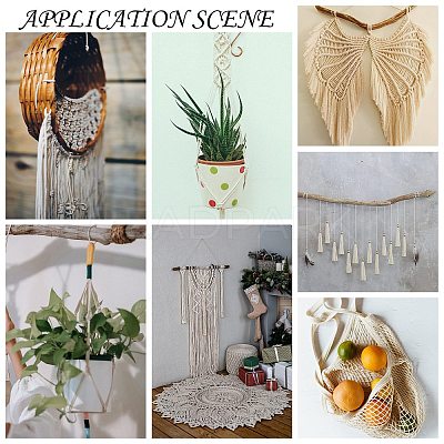 Round Cotton Twist Threads Cords OCOR-L006-A-15-1
