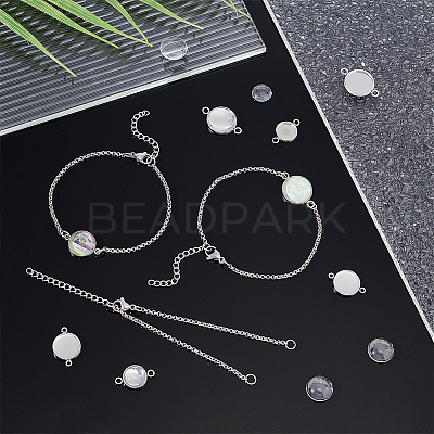 DIY Blank Dome Bracelet Making Kit DIY-UN0003-96-1