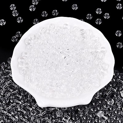 FGB Transparent Glass Seed Beads SEED-N013-01B-13-1