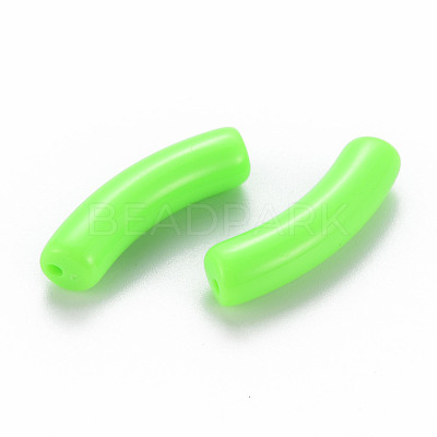 Opaque Acrylic Beads MACR-S372-002B-S030-1