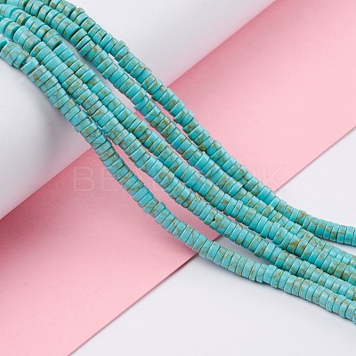 Synthetic Turquoise Beads Strands TURQ-Z002-01C-1