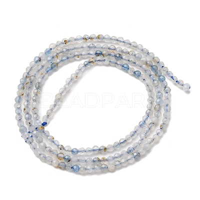 Natural Aquamarine Beads Strands G-RM2025-A46-2mm-B-1
