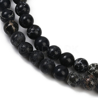 Dyed Natural Regalite/Imperial Jasper/Sea Sediment Jasper Beads Strands G-B124-C04-12-1