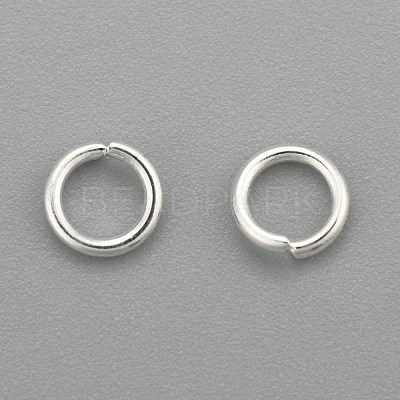 304 Stainless Steel Open Jump Rings STAS-H380-10S-G-1