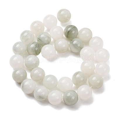 Natural Sinkiang Jade Beads Strands G-T150-A03-12mm-1