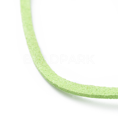 Mixed Color Faux Suede Necklace Cord Making X-NCOR-R025-M-1