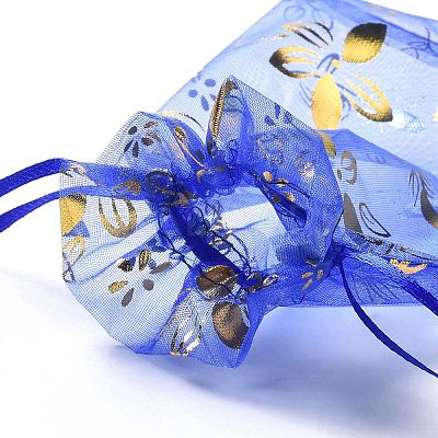 Organza Drawstring Jewelry Pouches OP-I001-A07-1