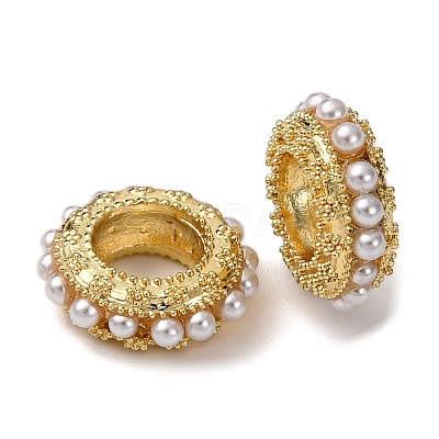 Brass European Beads KK-A270-06G-1