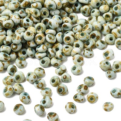 Opaque Glass Beads GL-CBA31A4-01J-1