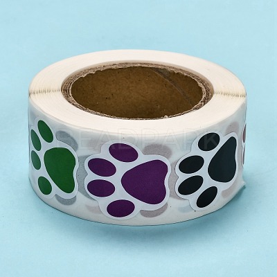 Self-Adhesive Paper Gift Tag Stickers DIY-G013-E01-1